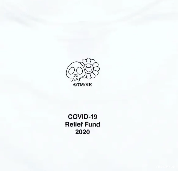 Village XL Charity M branded Relief Tee Logo S COVID-19 Shanglong Sleeve T-shirt L Co Short Box 1013